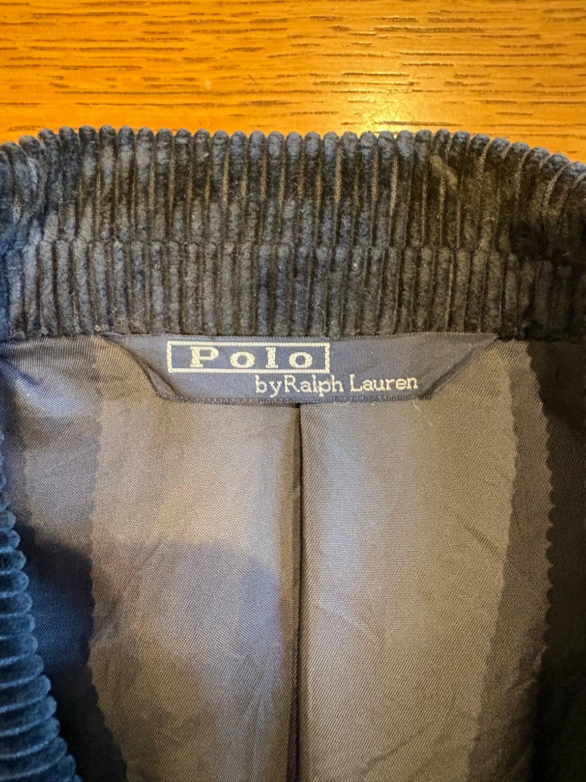 POLO BY RALPH LAUREN 日本製 太畝コーデュロイ 3ボタンブレザー