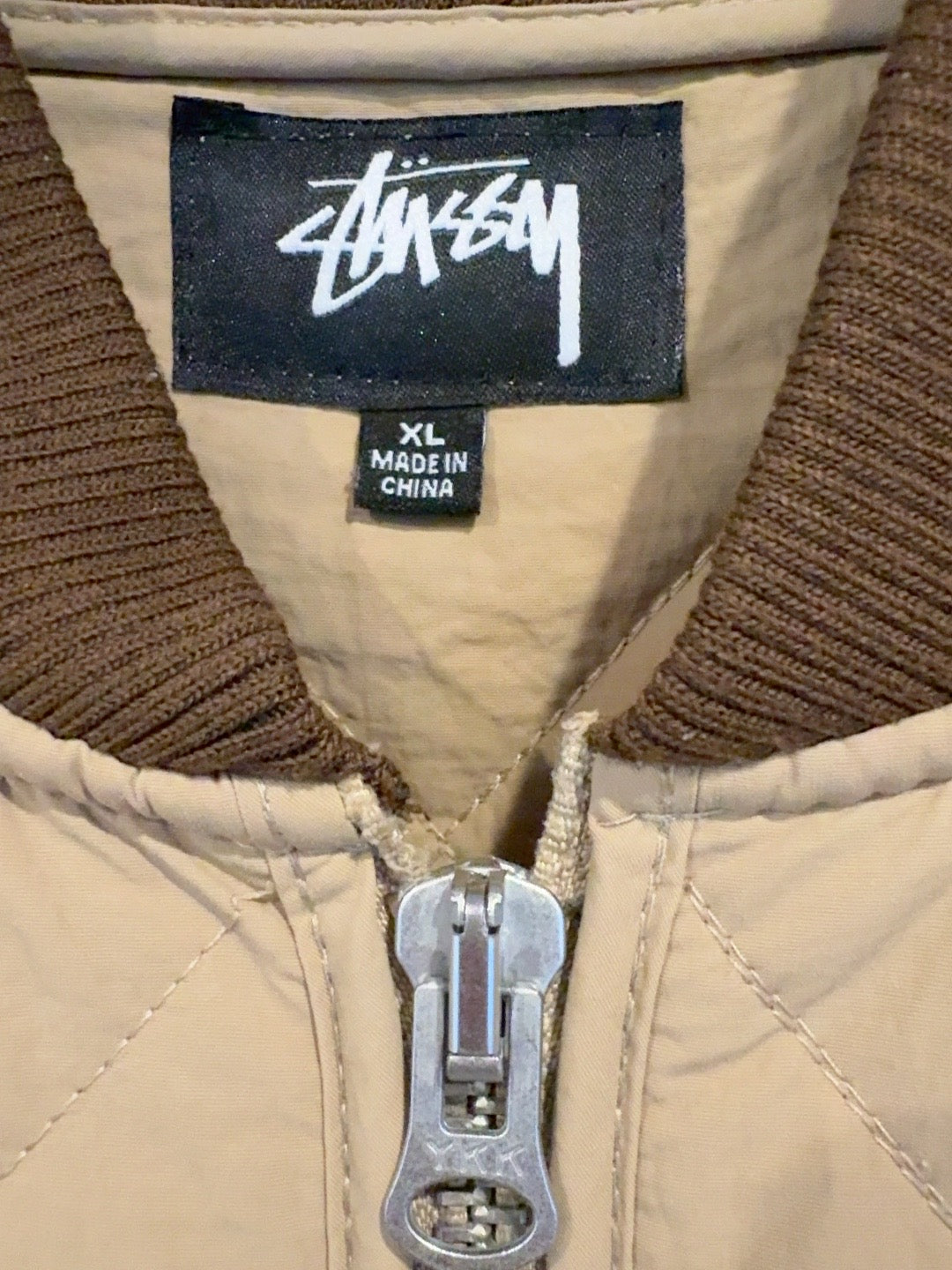 STÜSSY 8 BALL キルテッドライナージャケット / 2020s